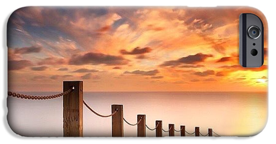  iPhone 6 Case featuring the photograph Long Exposure Sunset Taken From The #1 by Larry Marshall