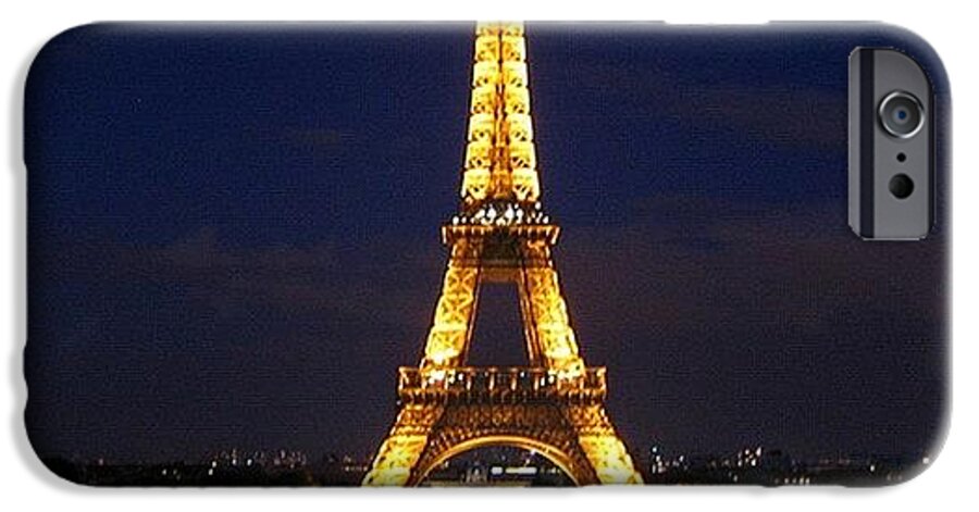 City iPhone 6 Case featuring the photograph Paris By Night #1 by Luisa Azzolini