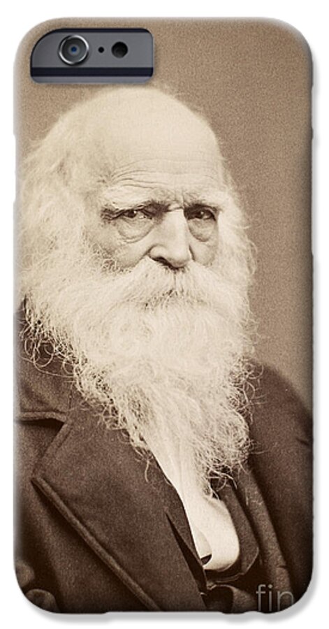 19th Century iPhone 6 Case featuring the photograph William Cullen Bryant #7 by Granger