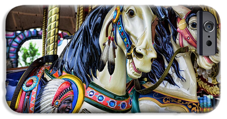 Carousel iPhone 6 Case featuring the photograph Carousel Horse 2 by Paul Ward