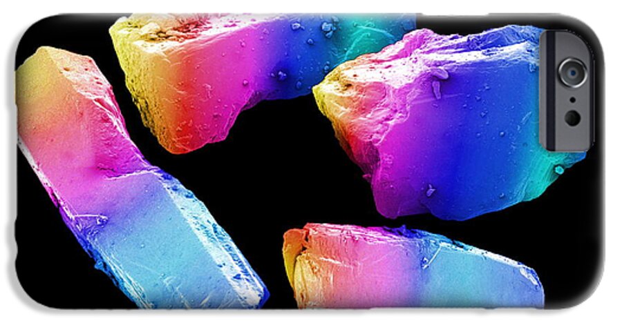 Cocaine iPhone 6 Case featuring the photograph Cocaine Crystals, Sem by David Mccarthy