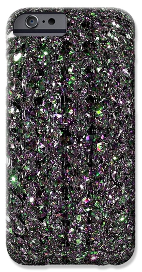 Crystal iPhone 6 Case featuring the digital art Crystal Radiance by Will Borden
