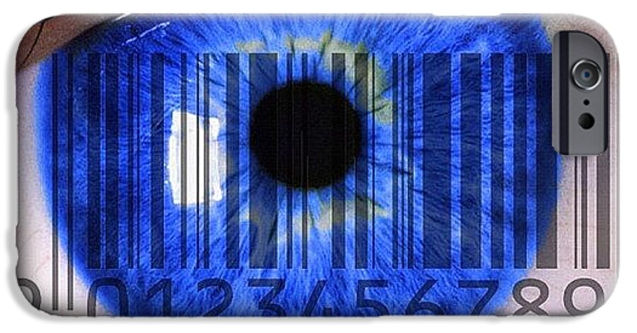 Instaprints iPhone 6 Case featuring the photograph Eye Scan by Cameron Bentley