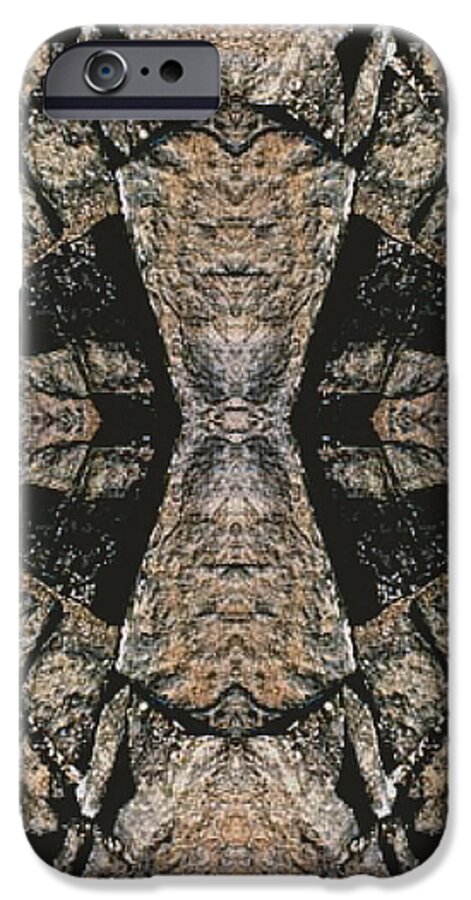 Rocks iPhone 6 Case featuring the photograph Face Within Face Wells Rock by Nancy Griswold