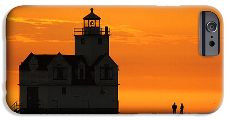 Lighthouse iPhone 6 Case featuring the photograph Morning Friends by Bill Pevlor
