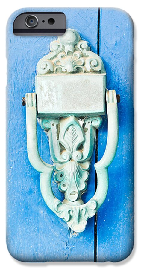 Antique iPhone 6 Case featuring the photograph Door knocker #13 by Tom Gowanlock