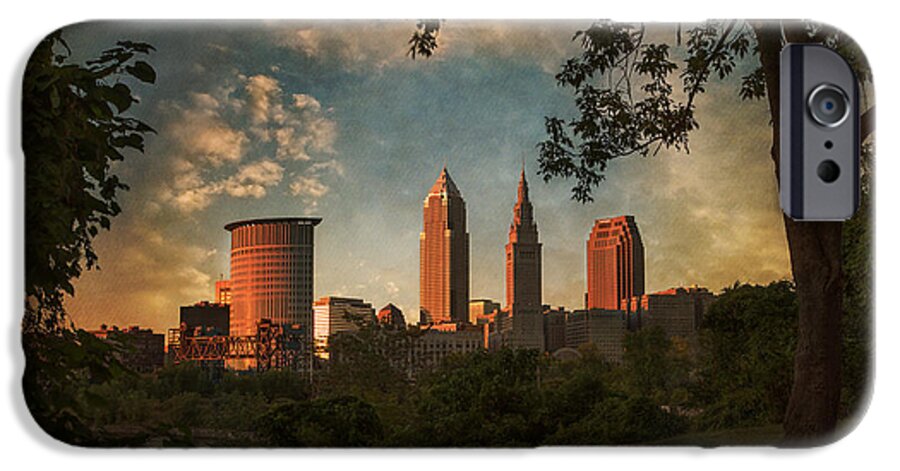 A Dramatic View Of Cleveland iPhone 6 Case featuring the photograph A Dramatic View of Cleveland by Dale Kincaid