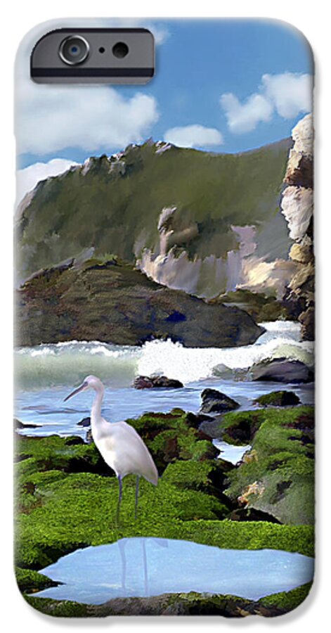 Ocean iPhone 6 Case featuring the photograph Bird's eye view by Kurt Van Wagner