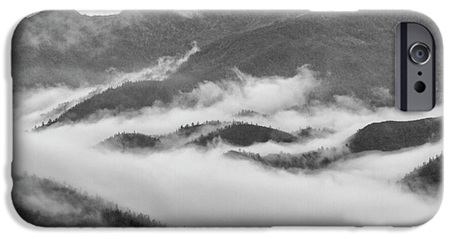 Mountain iPhone 6 Case featuring the photograph Clouds in valley, Sa Pa, 2014 by Hitendra SINKAR