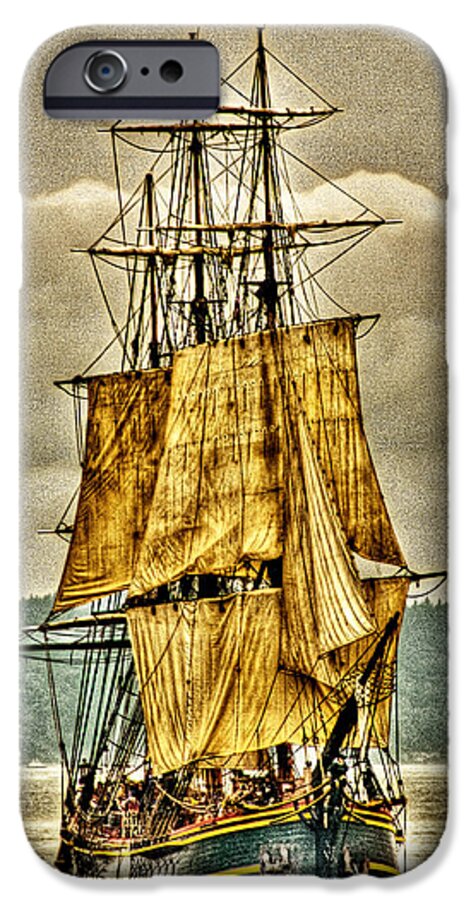 Tall Ships iPhone 6 Case featuring the photograph HMS Bounty by David Patterson