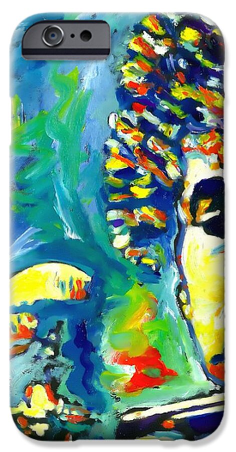 Bob Dylan iPhone 6 Case featuring the painting Like A Rolling Stone by Vel Verrept
