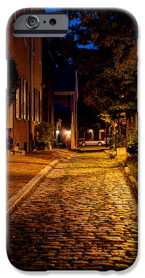 #treyusa iPhone 6 Case featuring the photograph Olde town Philly Alley by Mark Dodd