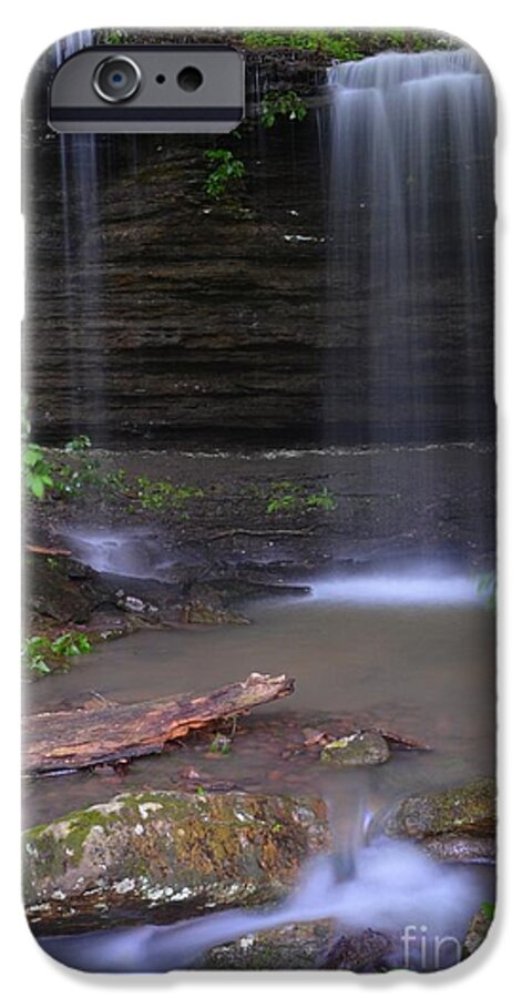 Waterfalls iPhone 6 Case featuring the photograph Pig Trail Falls by Deanna Cagle