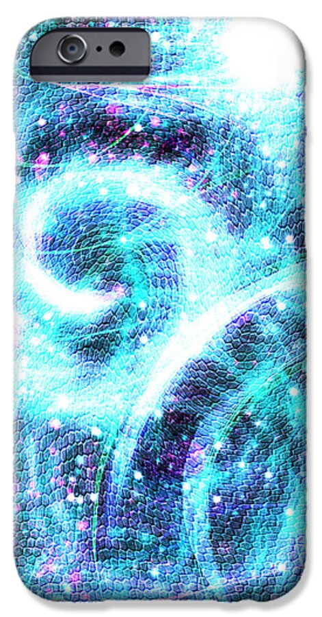 Orphelia Aristal iPhone 6 Case featuring the digital art Spirit of Sky I I by Orphelia Aristal