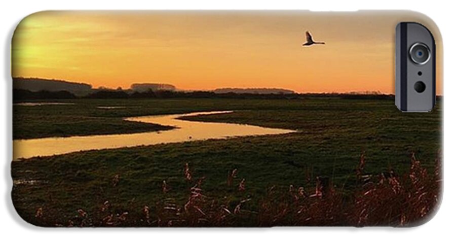 Natureonly iPhone 6 Case featuring the photograph Sunset At Holkham Today

#landscape by John Edwards