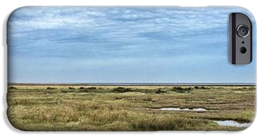  iPhone 6 Case featuring the photograph Thornham Marshes, Norfolk by John Edwards