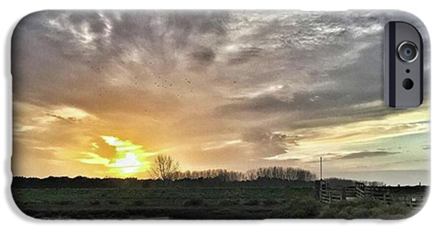 Natureonly iPhone 6 Case featuring the photograph Tonight's Sunset From Thornham by John Edwards