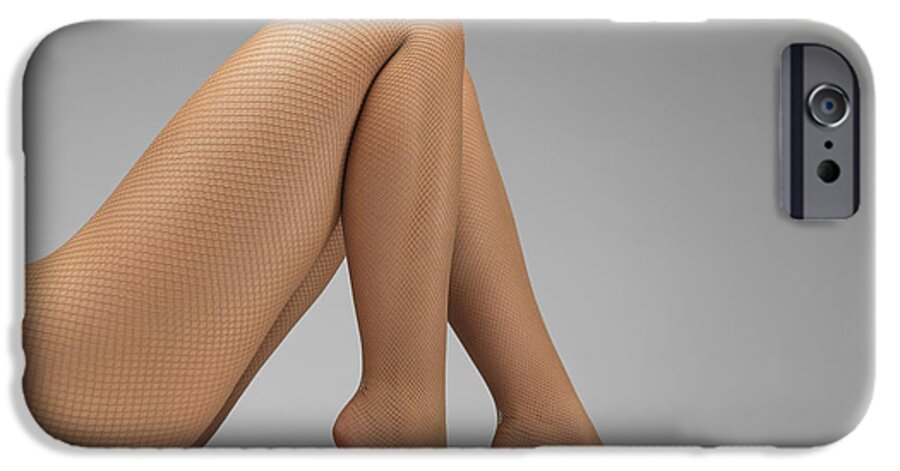 Pantyhose iPhone 6 Case featuring the photograph Woman Wearing Pantyhose by Maxim Images Exquisite Prints