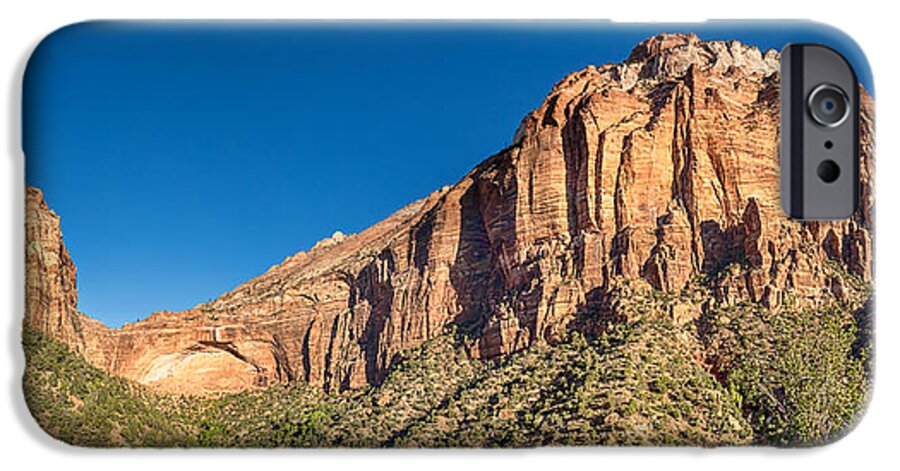 Zion National Park iPhone 6 Case featuring the photograph Zion National Park Panorama by James BO Insogna