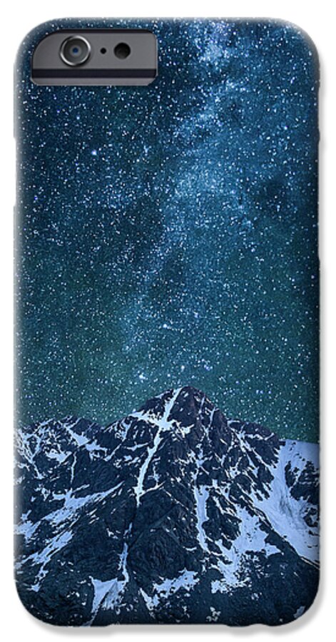 14ers iPhone 6 Case featuring the photograph Mt. of the Holy Cross Milky Way by Aaron Spong