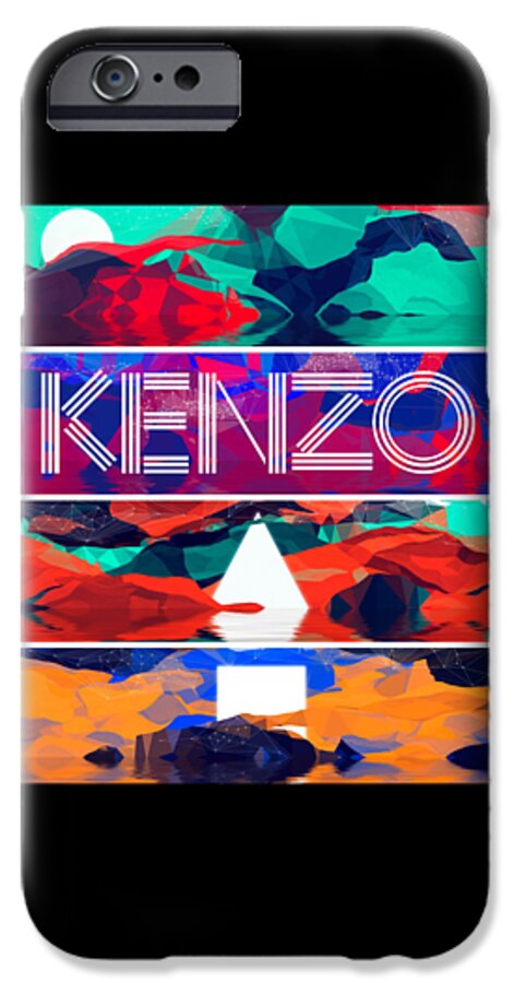 Kenzo Art Design iPhone 6 Case by Joni Joni - Fine Art