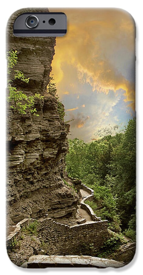 Nature iPhone 6 Case featuring the photograph The Winding Trail by Jessica Jenney