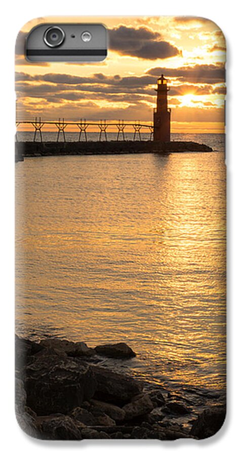 Lighthouse iPhone 6 Plus Case featuring the photograph Across the Harbor by Bill Pevlor