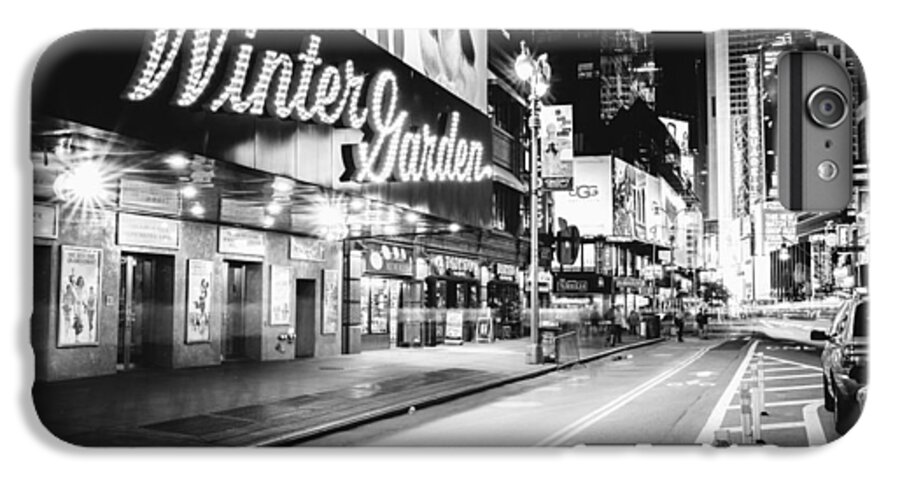 Nyc iPhone 6 Plus Case featuring the photograph Broadway Theater - Night - New York City by Vivienne Gucwa