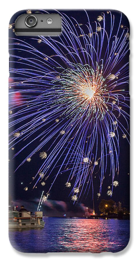Bill Pevlor iPhone 6 Plus Case featuring the photograph Burst of Blue by Bill Pevlor