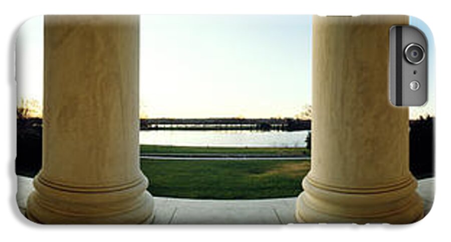 Photography iPhone 6 Plus Case featuring the photograph Jefferson Memorial Washington Dc by Panoramic Images