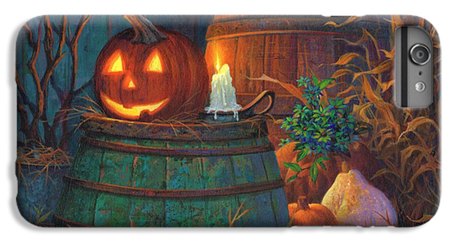 Michael Humphries iPhone 6 Plus Case featuring the painting The Great Pumpkin by Michael Humphries