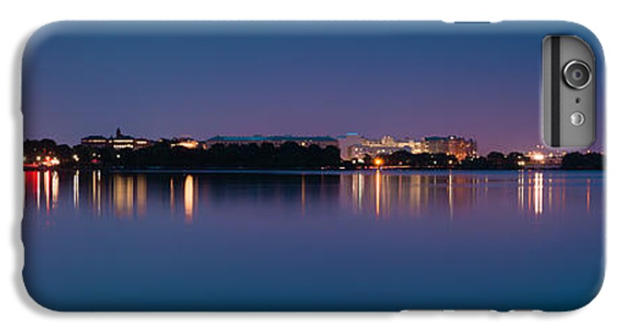 Washington Dc iPhone 6 Plus Case featuring the photograph Washington Skyline by Sebastian Musial