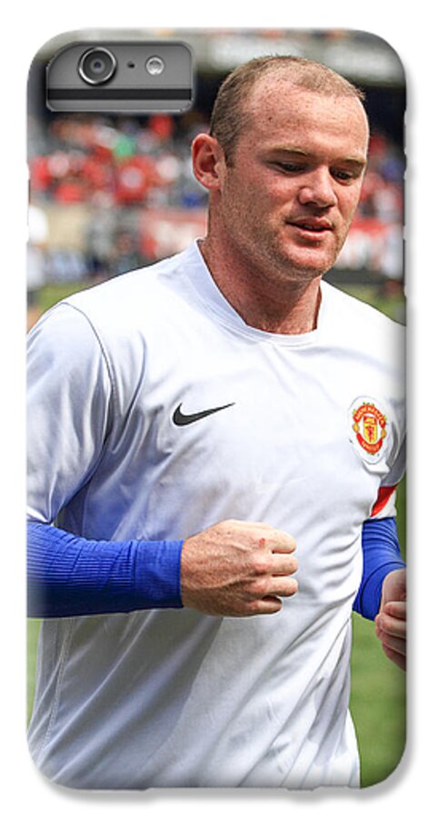 Rooney iPhone 6 Plus Case featuring the photograph Wayne Rooney 5 by Keith R Crowley