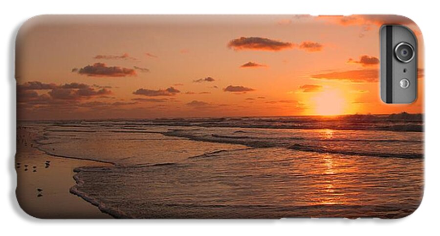 Beach iPhone 6 Plus Case featuring the photograph Wildwood Beach Sunrise II by David Dehner