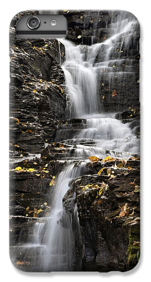 Waterfall iPhone 6 Plus Case featuring the photograph Winding Waterfall by Christina Rollo