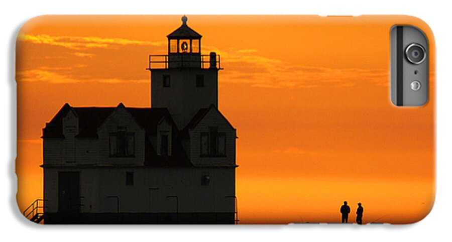 Lighthouse iPhone 6 Plus Case featuring the photograph Morning Friends by Bill Pevlor