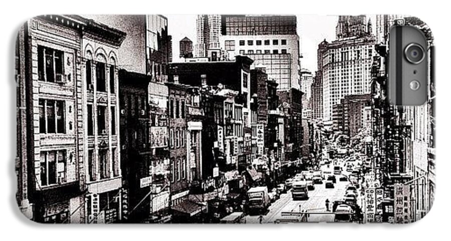New York City iPhone 6 Plus Case featuring the photograph New York City - Above Chinatown by Vivienne Gucwa