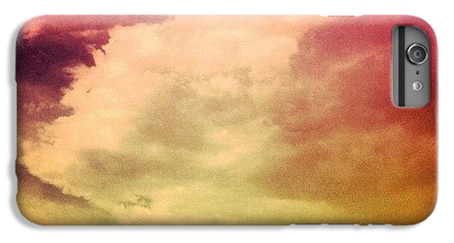 Love iPhone 6 Plus Case featuring the photograph #sky #cary #colourful #clouds ☁ by Katie Williams