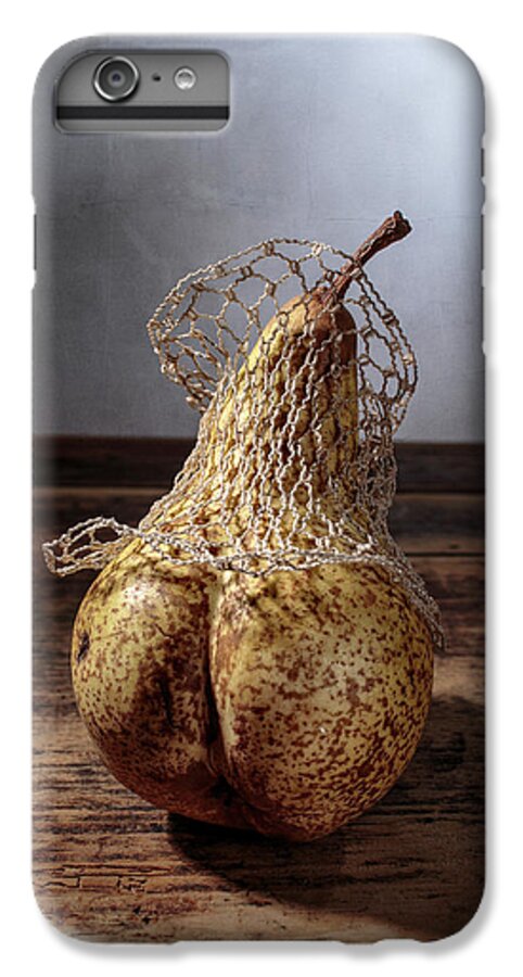 Still Life iPhone 6 Plus Case featuring the photograph Pear #1 by Nailia Schwarz