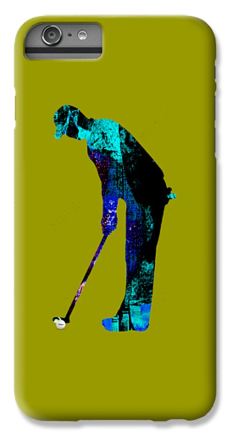 Golf iPhone 6 Plus Case featuring the mixed media Golf Collection #2 by Marvin Blaine