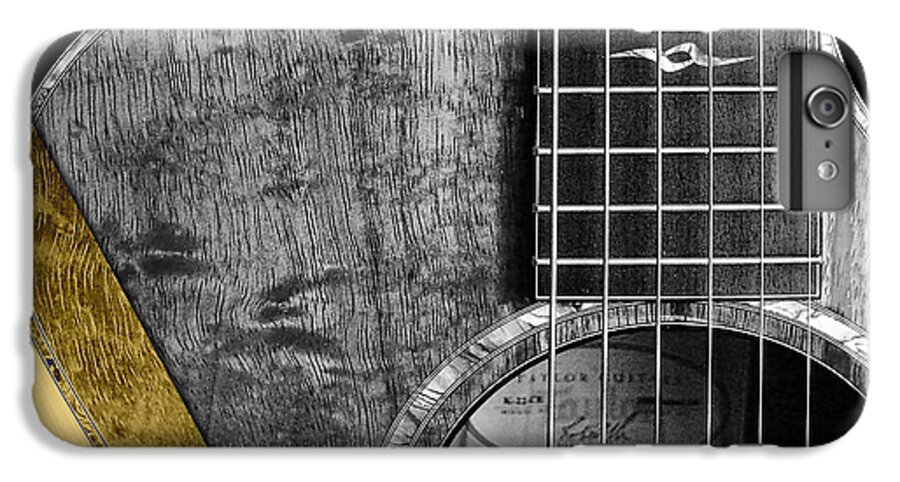Acoustic Guitar iPhone 6 Plus Case featuring the mixed media Acoustic Guitar Collection #16 by Marvin Blaine
