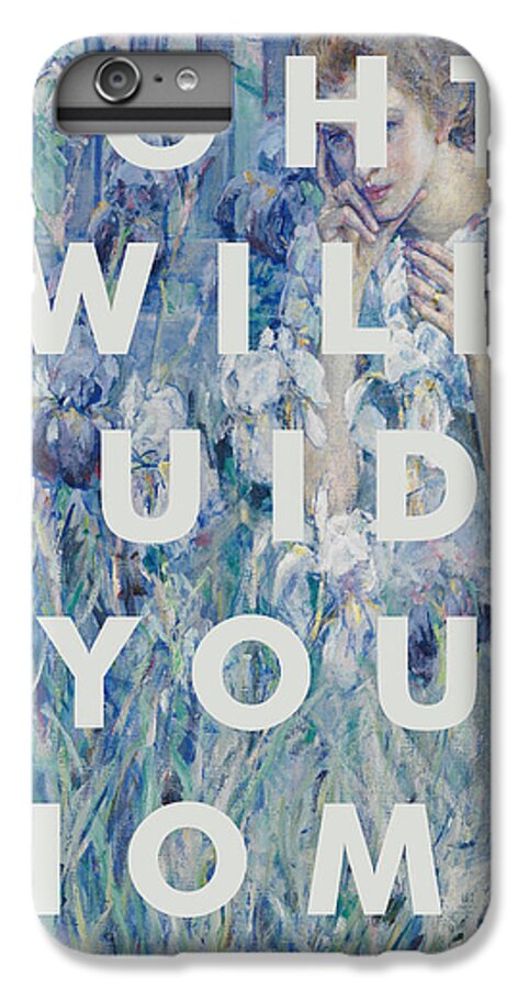 Art & Collectibles iPhone 6 Plus Case featuring the digital art Coldplay Lyrics Print by Georgia Clare