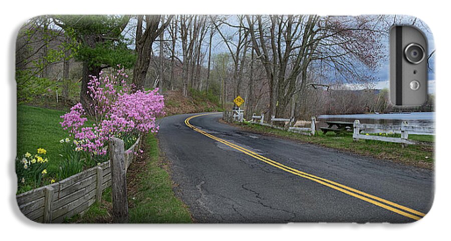 Country Road iPhone 6 Plus Case featuring the photograph Connecticut Country Road by Bill Wakeley