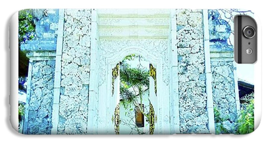 Balinese Door iPhone 6 Plus Case featuring the photograph Discover the Majesty by Loly Lucious