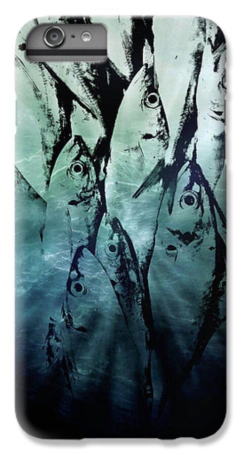 Art iPhone 6 Plus Case featuring the photograph Fish pattern by Tom Gowanlock