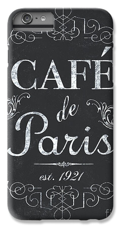 Cafe iPhone 6 Plus Case featuring the painting Le Petite Bistro 3 by Debbie DeWitt