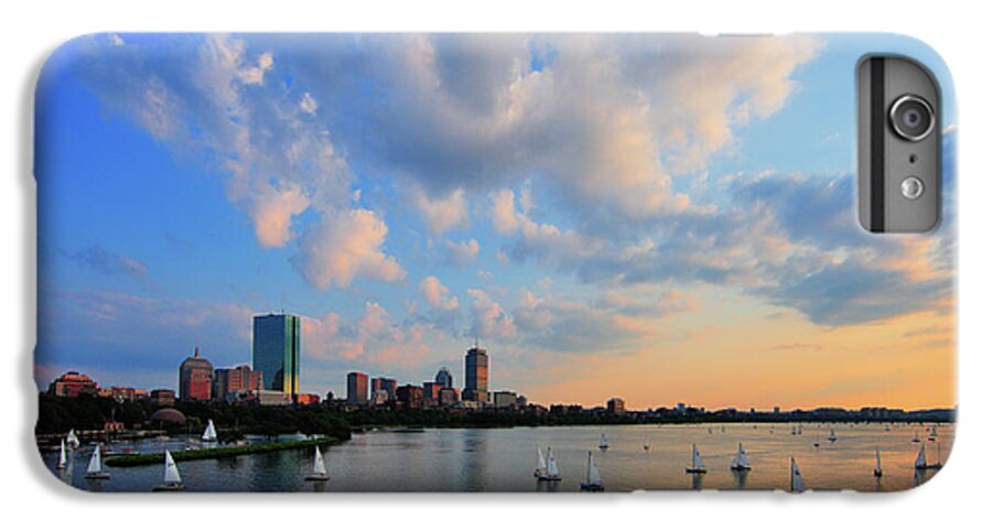Longfellow Bridge iPhone 6 Plus Case featuring the photograph On The River by Rick Berk
