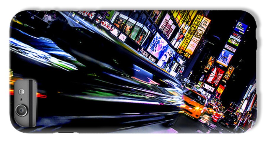 Times Square iPhone 6 Plus Case featuring the photograph Pimp'n It by Az Jackson