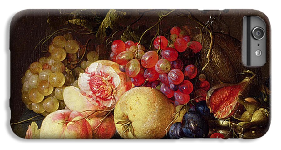 Still iPhone 6 Plus Case featuring the painting Still Life by Cornelis de Heem