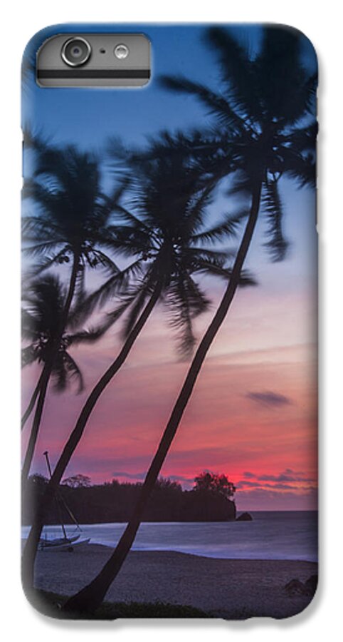 Beach iPhone 6 Plus Case featuring the photograph Sunset in Paradise by Alex Lapidus